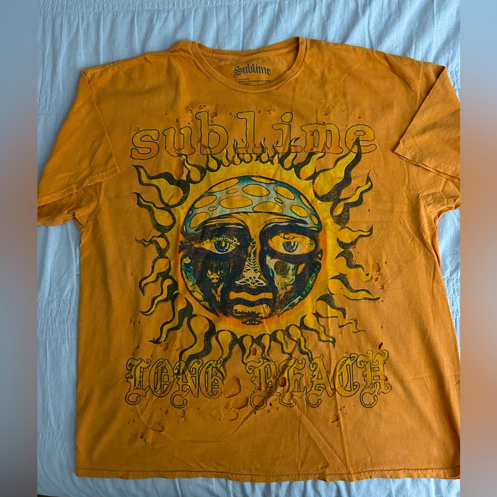 Urban Outfitters Sublime Distressed Tee dress